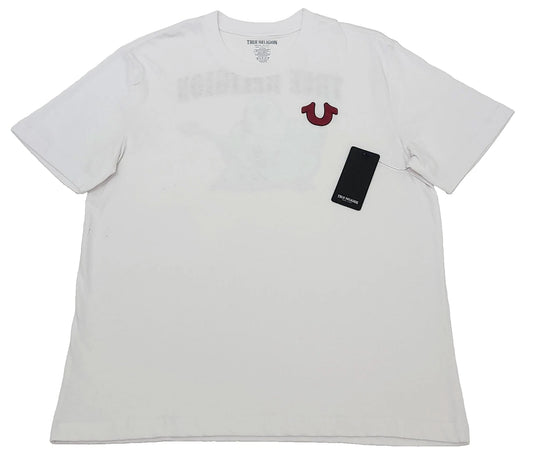 True Religion T-shirt Men's Color White Size L (NEW ORIGINAL WITH TAGS)