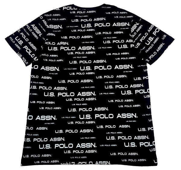 Us Polo Assn Men's T-shirt Color Black ( NEW WITH ORIGINAL TAGS )